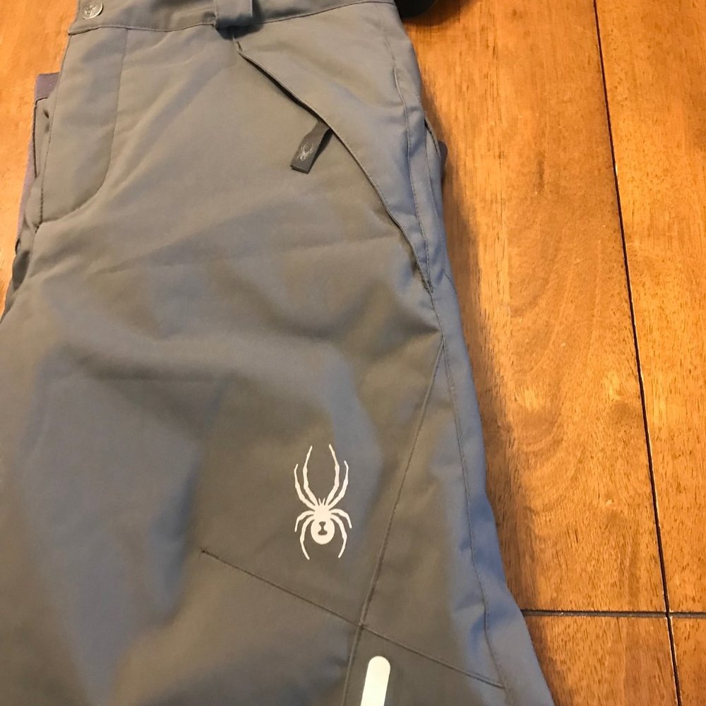 Ski/Snowboard Pants, SPYDER Brand ,Youth Size 12, w/Suspenders, Excellent Cond.